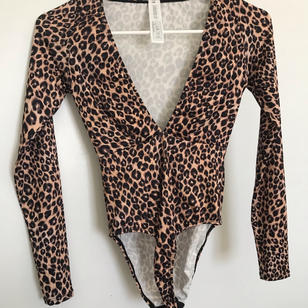 Leopard/Cheetah Print Bodysuit
